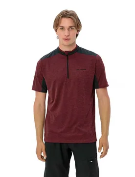 Maglietta A Maniche Corte Tamaro Half Zip Iv Redeva - Vaude Bike - FashionsVida