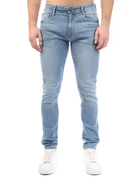 Mens Maylead Lw Slim-Fit Jeans In Blue Cotton - Size 38w/34l - Duck and Cover - FashionsVida