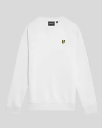 Kids Classic Crew Neck Sweatshirt White
