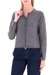 Cardigan in lana GRIGIO S