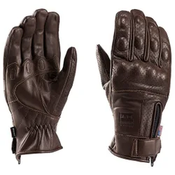 Guanti Moto In Pelle Combo Marrone taglia XL