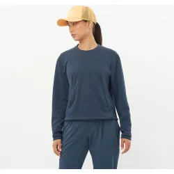 Sudadera de cuello caja de mujer MOTOMESH