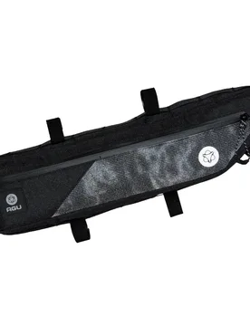 Borsa orizzontale al telaio bikepacking VENTURE 3litri nera HI-VIS - AGU - FashionsVida