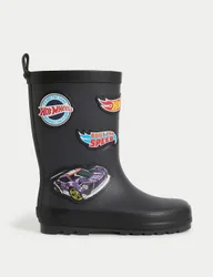 Kids' Hot Wheels™ Wellies (4 Small - 2 Large) Blue Mix male