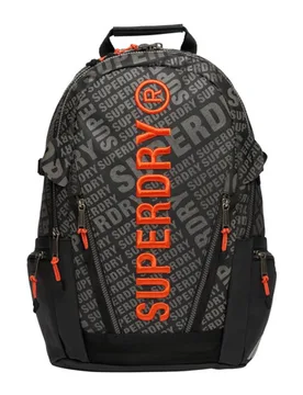 Superdry Damen Tarp All Over Print Rucksack Black - Größe: 1Größe - 94.99 - FashionsVida