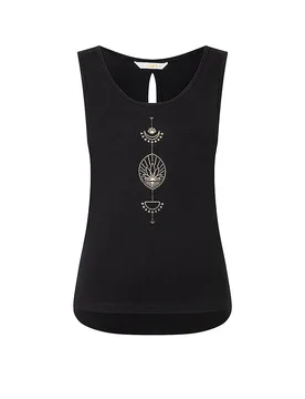 Canotta yoga da donna Vahita nero L - Spirit Of Om - FashionsVida