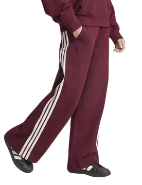 Kit 3-stripes Wide Joggers Damen Hosen - Rot - Größe XL (46-48) - Baumwoll-Jersey Red XL (46-48) - Adidas - FashionsVida
