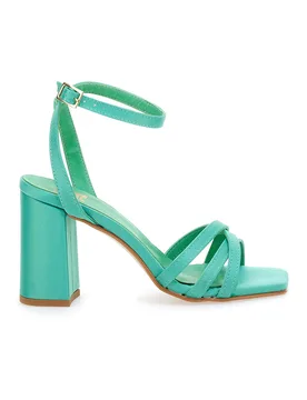 Sandali con tacco 2333 Menta 39 - PITTARELLO ELITE - FashionsVida