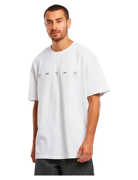 Maglietta A Maniche Corte Highrollers White XL - Mister TEE - FashionsVida