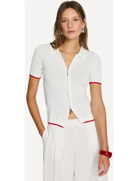 Polo de mujer con detalle en puños - Escorpion - FashionsVida