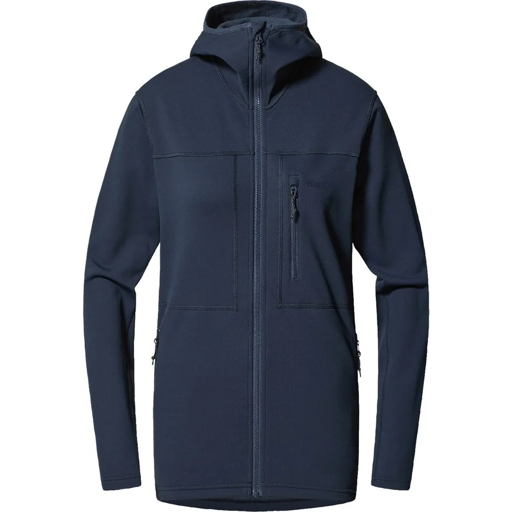 Forro polar de mujer Rosson Mid Hood - Haglöfs - FashionsVida