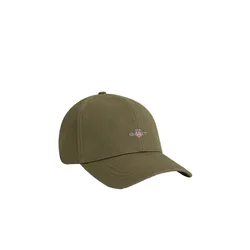 Cappellino Con Visiera High Shield Twill Moss Green One Size