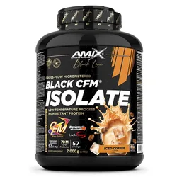 Protéine Black Cfm Isolate Whey 2kg Café Glacé