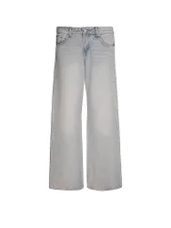 Jeans de pierna ancha rosa 28/L32