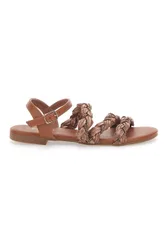 Sandali Cognac con Trecce 003 37