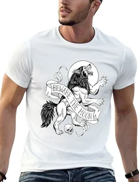 Beware The Moon T-Shirt fashion shirts Blouse heavy weight t shirts for men - Aliexpress - FashionsVida