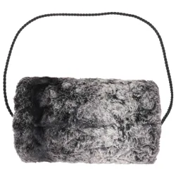 Laraice Faux Fur Handwarmer by - black - Damen - Size: One Size