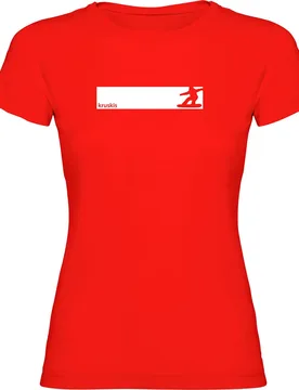 T-shirt à Manches Courtes Snowboarding Frame Red M - Kruskis - FashionsVida