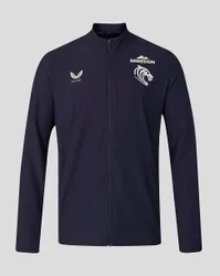 Leicester Tigers Men's 2026/27 Matchday Walkout Jacket NAVY 2XL male