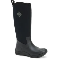 Womens Arctic Adventure Wellingtons - Black Neoprene - Size Uk 8