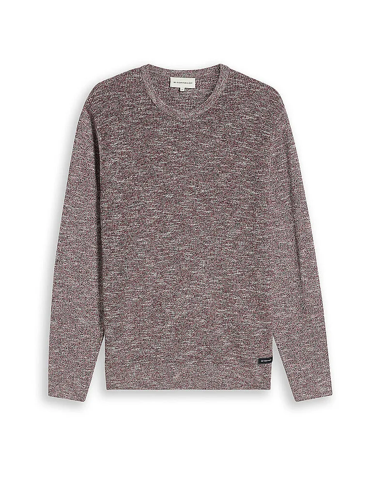 Tom Tailor Jersey rojo oscuro S - Tom tailor - FashionsVida