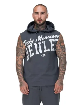 Sweat à Capuche Warwick Anthracite / White L - Benlee - FashionsVida