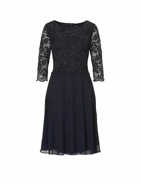 Robe de cocktail bleu 38 - Vera Mont - FashionsVida