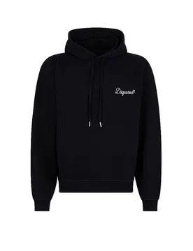 Sweat à capuche - Hoodie noir L - Dsquared2 - FashionsVida