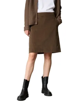 Nobi Skirt Dark Brown L Women - Redgreen - FashionsVida