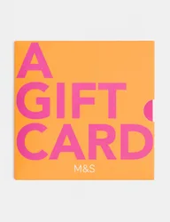 M&S Orange Gift Card No Colour