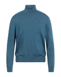 MAISON KITSUNÉ Rollkragenpullover Herren Blaugrau L,M,XL Herren