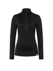 Camiseta interior con cremallera para mujer Margo2 negro M