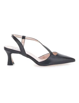 Décolleté Nere a Punta con Intreccio Frontale 7540 40 - PITTARELLO LOVE - FashionsVida