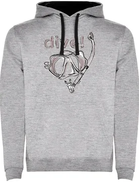 Kruskis Felpa Con Cappuccio Dive! - Kruskis - FashionsVida