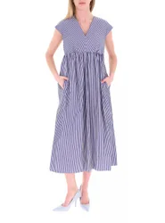 Abito in cotone BLU 44