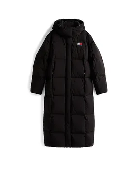 Cappotto TJW ALASKA GRID nero XS - Tommy Jeans - FashionsVida