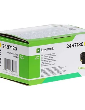 Toner 24b7180 Yellow One Size unisex - Lexmark - FashionsVida
