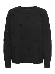 JDYMEEA /S O-NECK POMPOM PUOVER femae