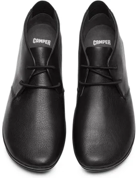 Zapatos de cordones de mujer right nina de piel liso - Camper - FashionsVida