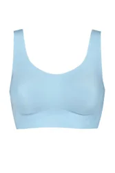 Pack Soft Turquoise Zero Feel Seamfree Bralette Top with Removable Pads Ladies Large - - Blue - Size: Large