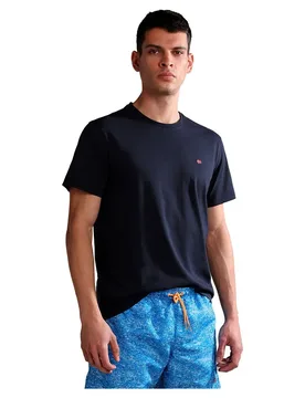 T-shirt à Manches Courtes Salis Summmer Blue Marine XL - Napapijri - FashionsVida
