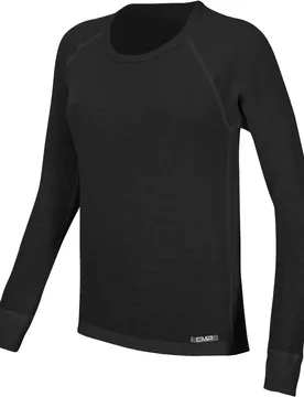 Woman sweat camiseta térmica manga larga mujer Negro (36) - CMP - FashionsVida