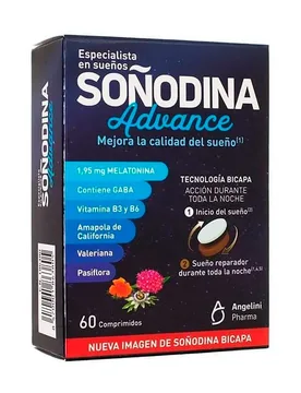 Complément Alimentaire Melatonina Advanced 60 Unités - SoÑodina - FashionsVida