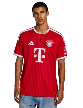 Fc Bayern Muenchen Home 26-27 Herren Trikots/Replikate - Rot - Größe L - Poly Jersey Red L - Adidas - FashionsVida