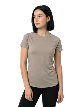 Maglietta A Maniche Corte Crew Active 365 Silver Cloud Melange L - Odlo - FashionsVida