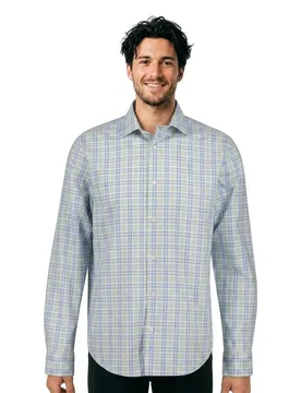 Camicia A Maniche Lunghe 3260068 Regular Fit Lavender Blue S - Gant - FashionsVida