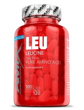 Capsule L-leucine Pure Amino-acids 1000mg 120 Unità - Amix - FashionsVida