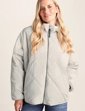 Women's 'Corlae' Shower Resistant Insulated Jacket in Light Stone Size: 24 - Light Stone - Size: 24 - TOG24 - FashionsVida