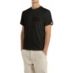 Camiseta de hombre de manga corta y cuello redondo