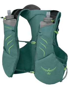 Gilet de trail/running - Duro Pro 7 Cascade Blue - Taille S - Bleu - Osprey - FashionsVida